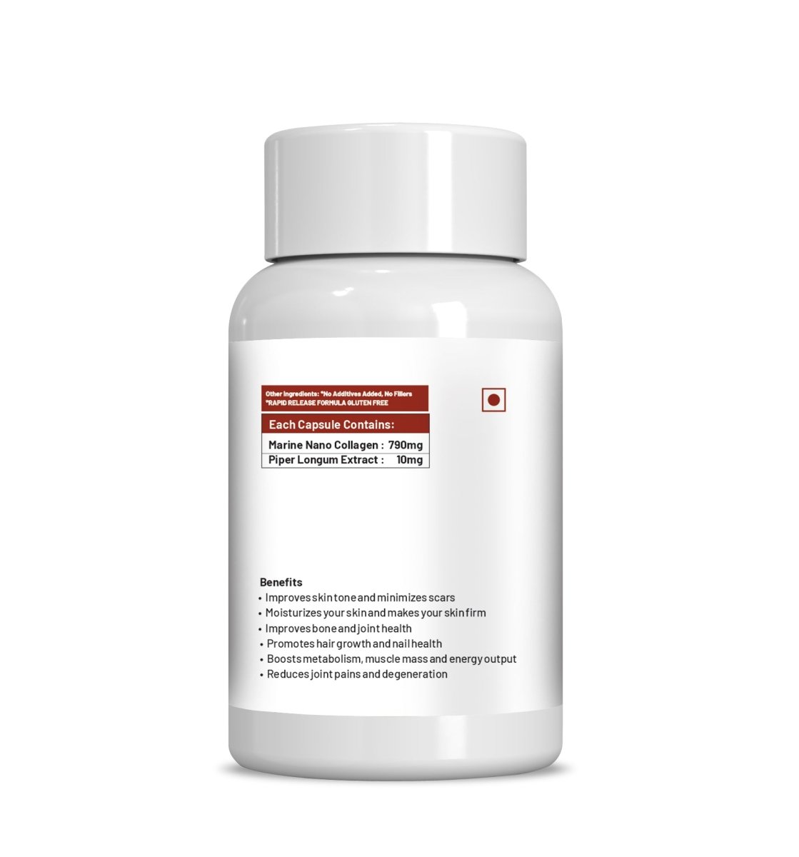 Ae Naturals Marine Nano Collagen Capsules - Swadesiicart