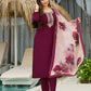 The52 Women's Gorgeous Rayon Embroidery Straight Kurta with Pant And Dupatta Set - Swadesiicart