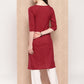 Yufta Maroon Floral Embroidered Pure Cotton Kurta - Swadesiicart