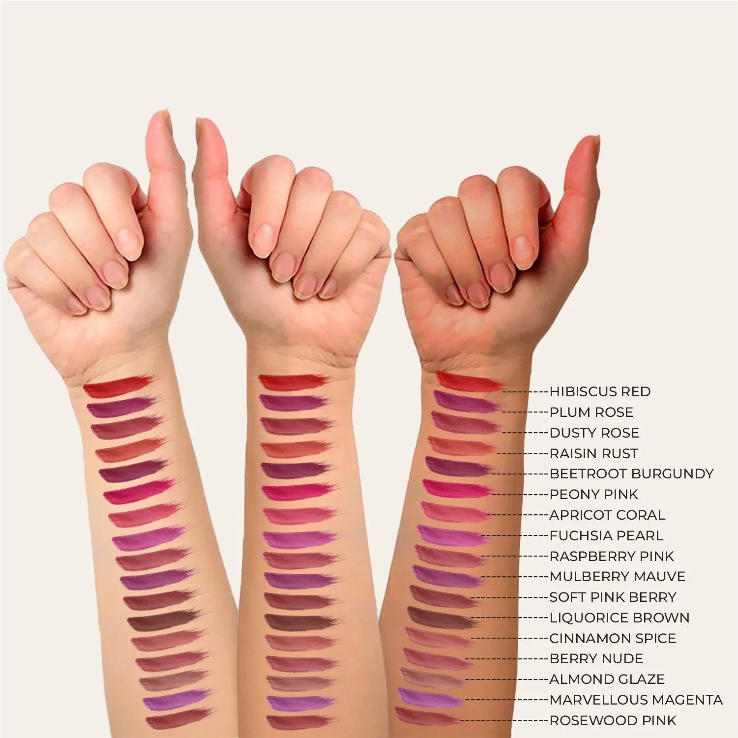 Herb-enriched Matte Liquid Lipstick - Hibiscus_Red_1