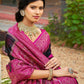 Shree Shyam Fashion Blue Soft Silk Saree