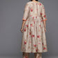 Ahalyaa Women's Traditional wear Kurta Set - Tan | Swadesiicart