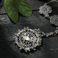 Mominos Fashion Oxidised Silver Plated Trendy Bracelet