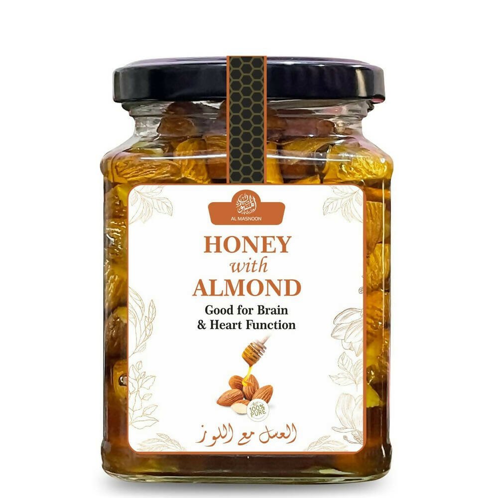 Al Masnoon Honey With Almonds - Al Masnoon