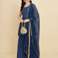 Designer Stylish Blue cotton Stitched Suit With Dupatta - Tanisha | Swadesiicart