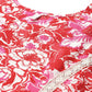 Ahalyaa Women's Traditional wear Kurta Set - Red | Swadesiicart