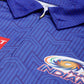 playR Men Printed Polo Collar Dri-FIT MI Official Match Jersey T-shirt IPL, T20 | Swadesiicart