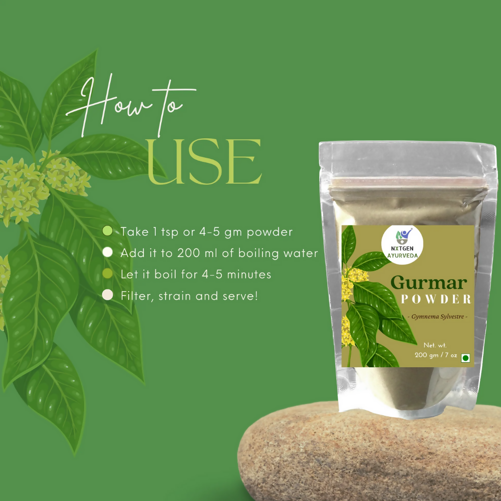 Nxrgen Ayurveda Gurmar Powder | Swadesiicart