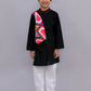 Lil Drama Shor-Gul Multicolor Kurta Pyjama Set For Boys | Swadesiicart