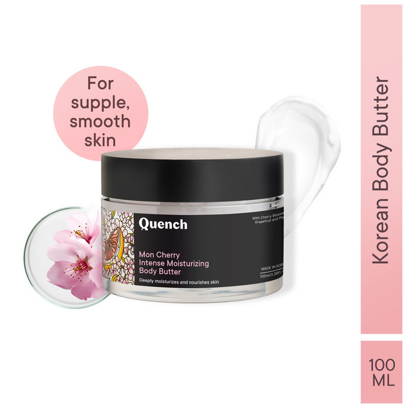 Quench Moisturizing Body Butter with Cherry Blossom | Swadesiicart