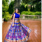 Royal Blue Banarasi Silk Lehenga Choli for Women, Ready to Wear Stitched Lengha Choli for Party, Stylish Lehenga Choli by Infinity Export | Swadesiicart