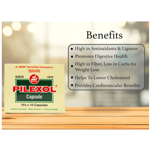 Medilinks Pilexol Capsules | Swadesiicart