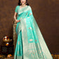 Vedant Vastram Banarasi Silk Fashion Saree - Seegreen | Swadesiicart