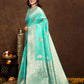 Vedant Vastram Banarasi Silk Fashion Saree - Seegreen | Swadesiicart
