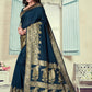 Vedant Vastram Litchi Silk Designer Banarasi Saree - Morpich | Swadesiicart
