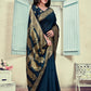 Vedant Vastram Litchi Silk Designer Banarasi Saree - Morpich | Swadesiicart