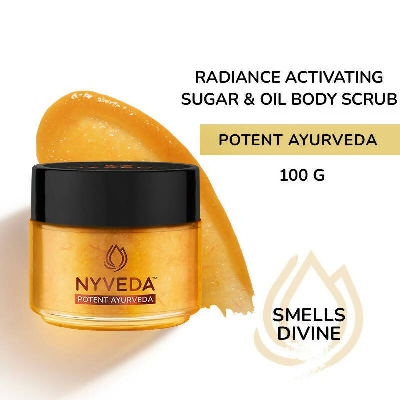 Nyveda Boost My Glow Radiance Activating Sugar Scrub | Swadesiicart
