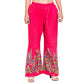 Asmaani Dark Pink Color Digital Print Sarara