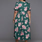 Ahalyaa Women's Traditional wear Ethnic Dress - Green | Swadesiicart