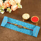 Ethnic Elephant Pearl Rakhi & Soan Papdi | Swadesiicart
