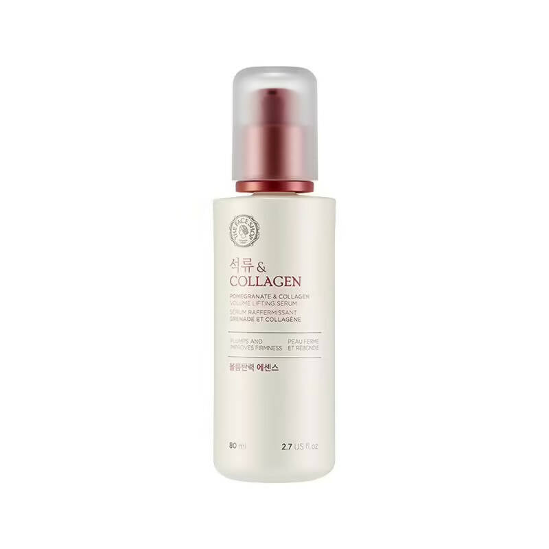 The Face Shop Pomegranate & Collagen Volume Lifting Serum - Korean Skincare | Swadesiicart