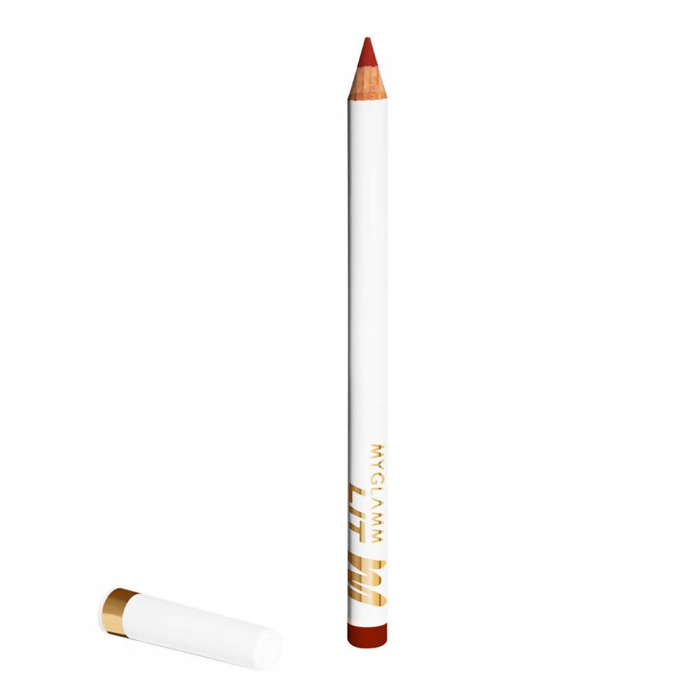 MYGLAMM LIT Matte Lip Liner Pencil - Bae (1.14 Gm) - Swadesiicart