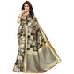 Vamika Banarasi Jaquard Grey Weaving Saree (Banarasi 24) | Swadesiicart