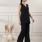 Joban Fashion Women's Black Co-Ord Set - Swadesiicart