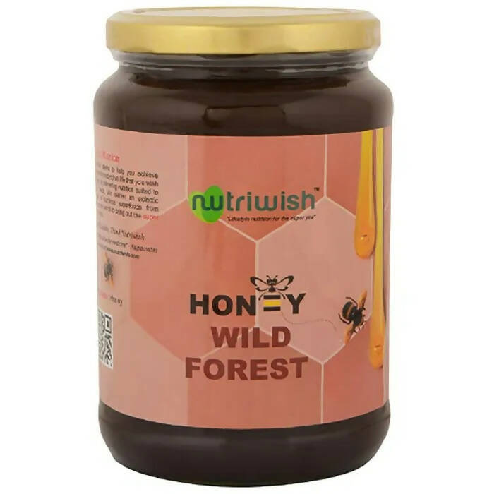 Nutriwish 100% Pure Organic Honey Wild Forest - Swadesiicart