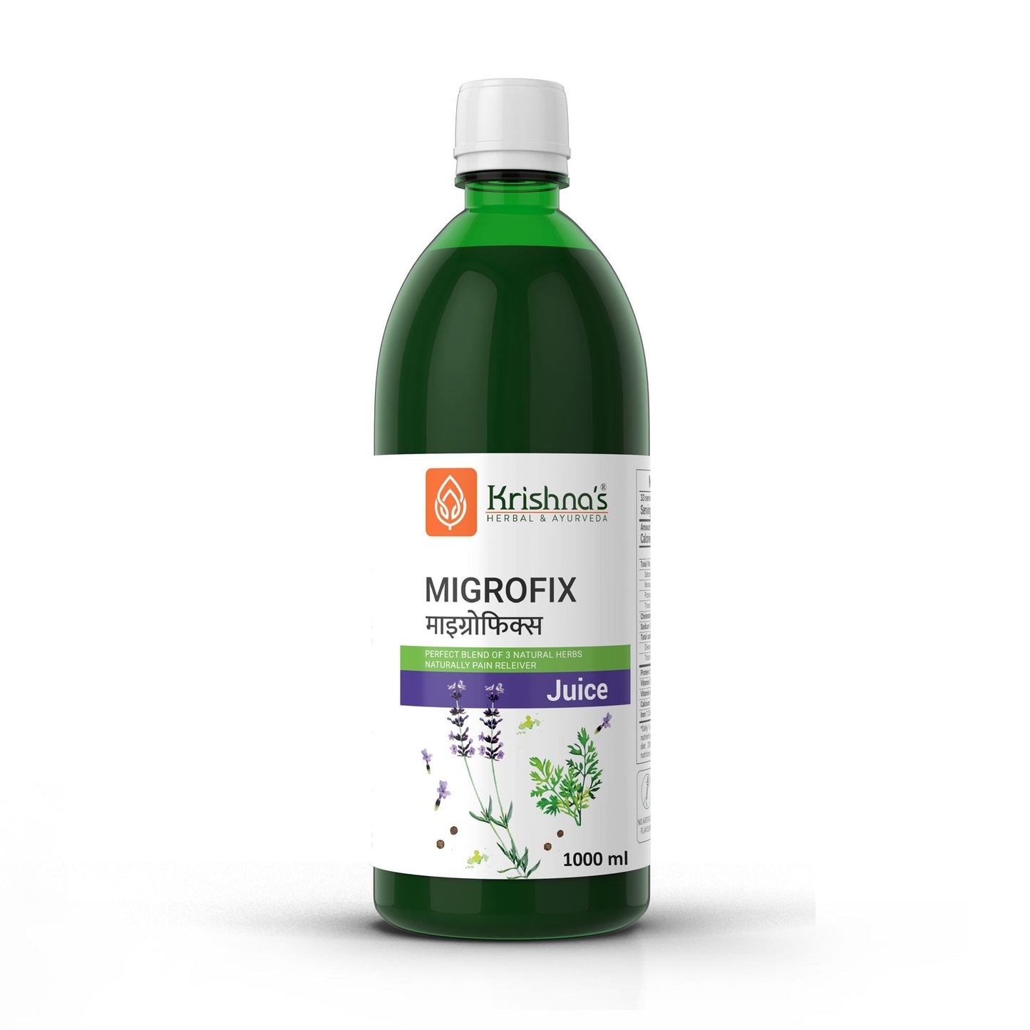 Krishna'S Herbal & Ayurveda Migrofix Juice | Swadesiicart