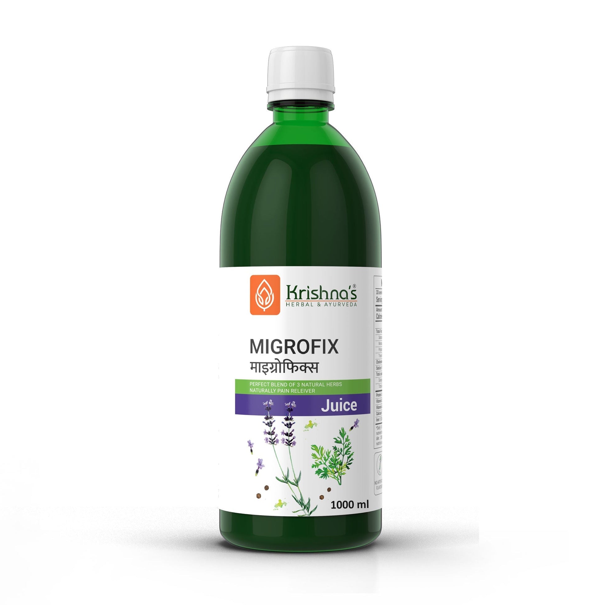 Krishna'S Herbal & Ayurveda Migrofix Juice | Swadesiicart