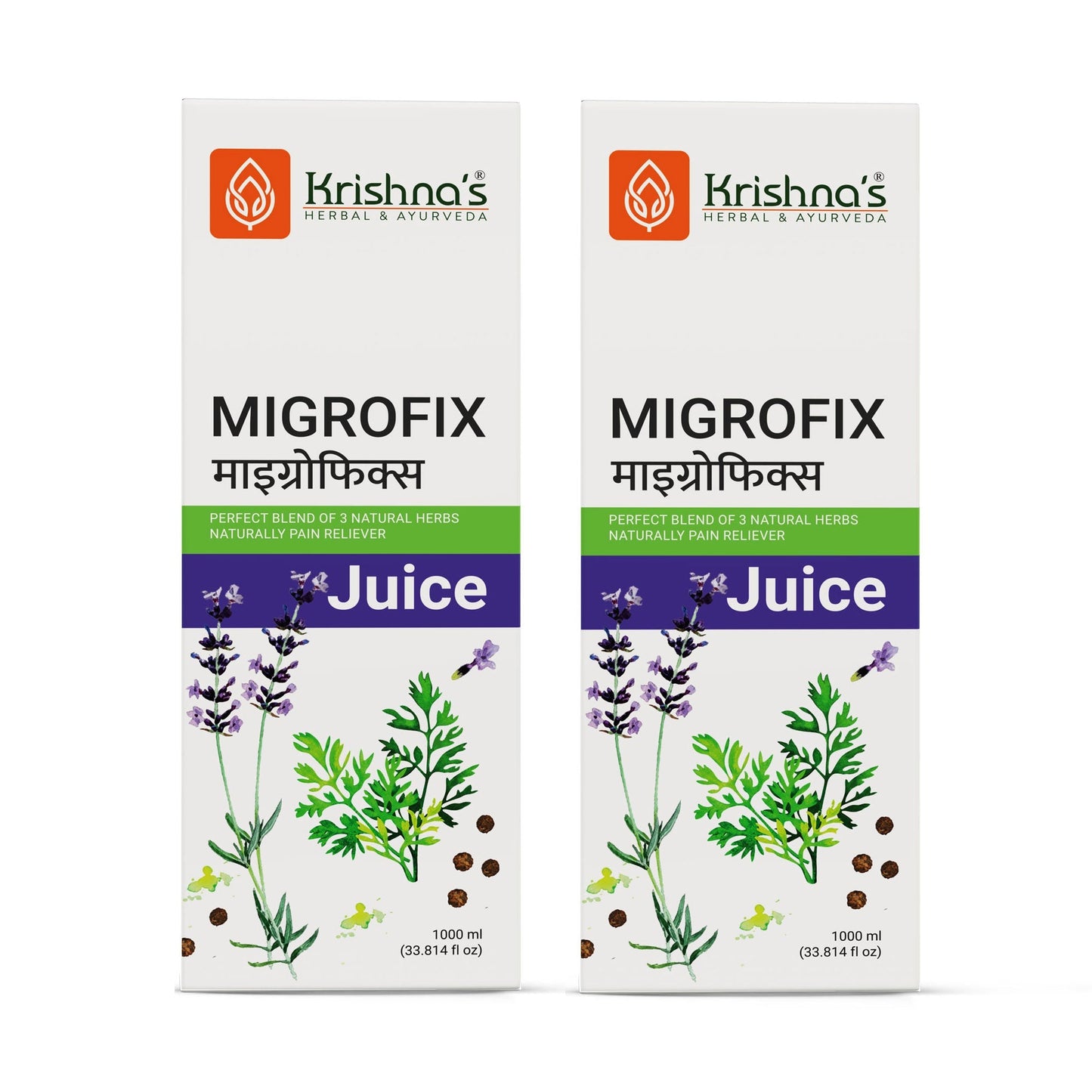 Krishna'S Herbal & Ayurveda Migrofix Juice | Swadesiicart