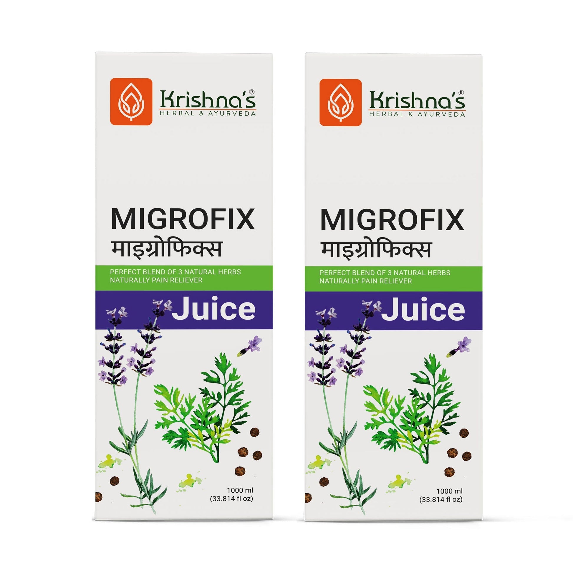 Krishna'S Herbal & Ayurveda Migrofix Juice | Swadesiicart