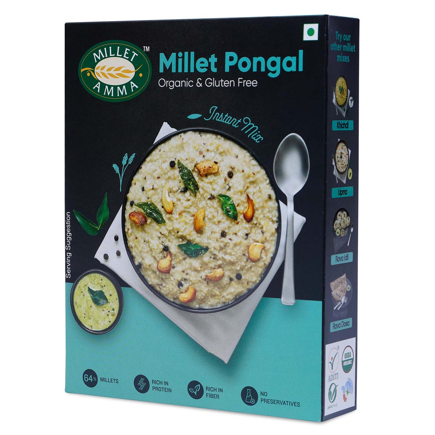 Millet Amma Millet Pongal Mix - Swadesiicart