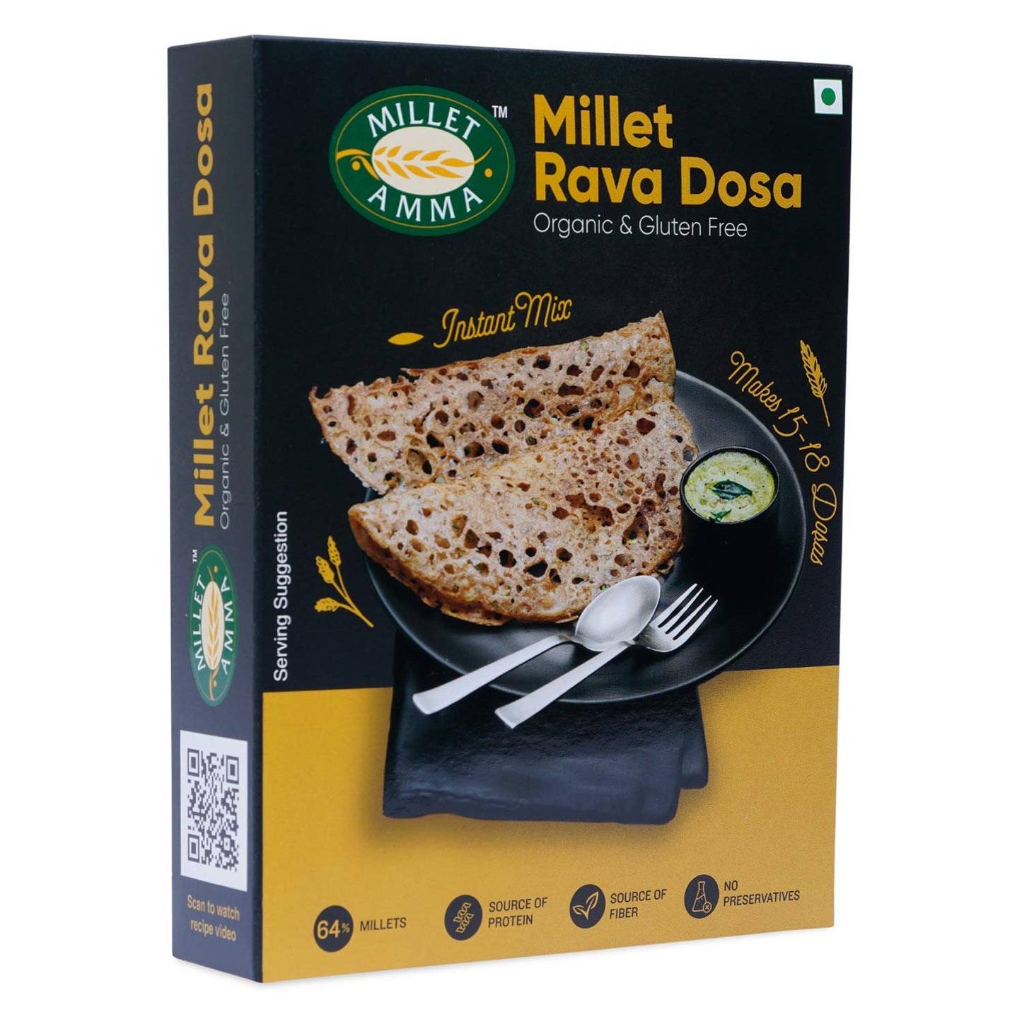 Millet Amma Millet Rava Dosa Mix - Swadesiicart