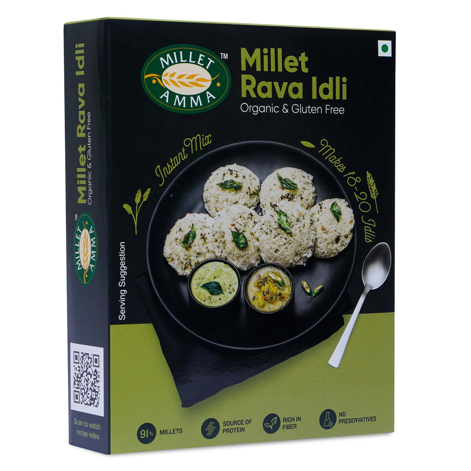 Millet Amma Millet Rava Idli Mix - Swadesiicart