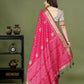 Lorenvalley Fashion Pink Patola Silk Woven Design Zari Meenakari Weaving Saree - Swadesiicart