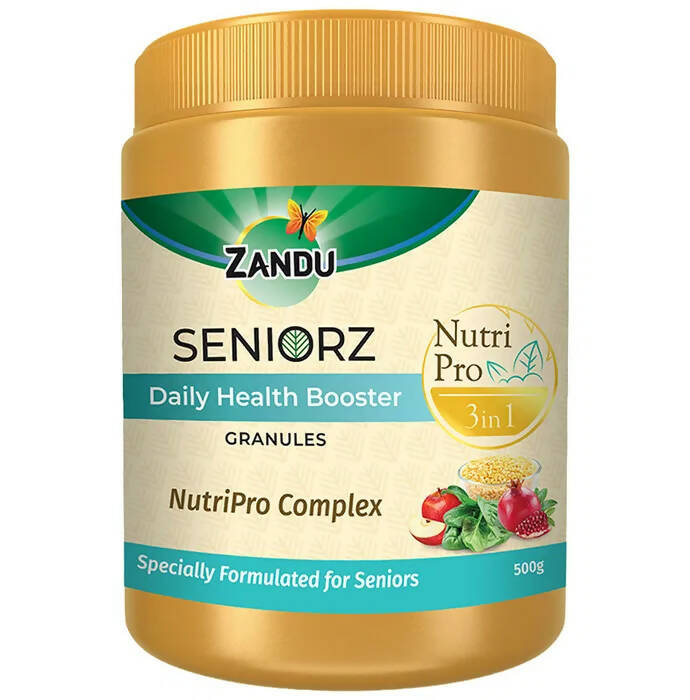Zandu Seniorz Daily Health Booster Granules | Swadesiicart