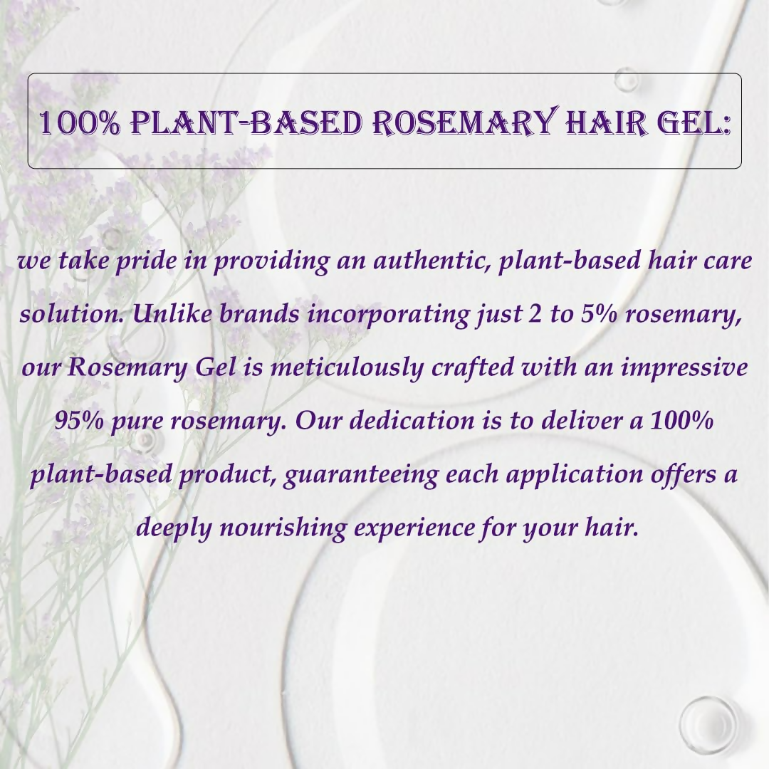 Ktein Rosemary Gel: 95% Rosemary Infused Hair Care Gel - Swadesiicart