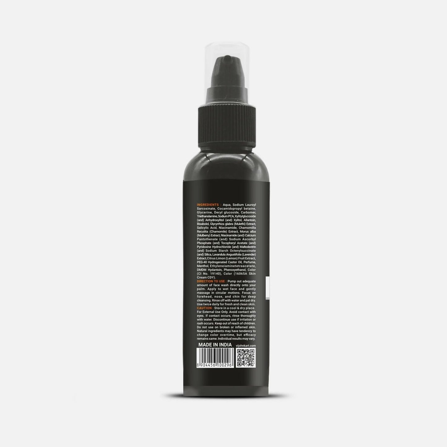 VI-JOHN Master Stroke Vitamin-C Face Wash Brightening Skin And Radiant Glow For All Skin Types | Swadesiicart
