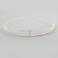 VOJ Silver Plated AD Stone Studded Hair Band | Swadesiicart