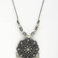 NVR Women's Silver-Toned Floral Shape Pendant with Chain | Swadesiicart