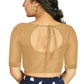 Aastha Fashion Women's Beige Art Silk Designer Party Wear Readymade Blouse