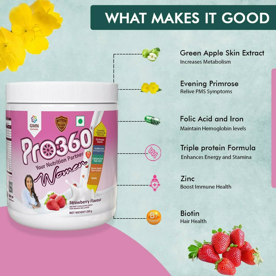 Pro360 Women Protein Powder | Swadesiicart