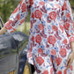 Aayaa Pure Muslin printed Multi Co-Ord Set - Multi Color - Swadesiicart