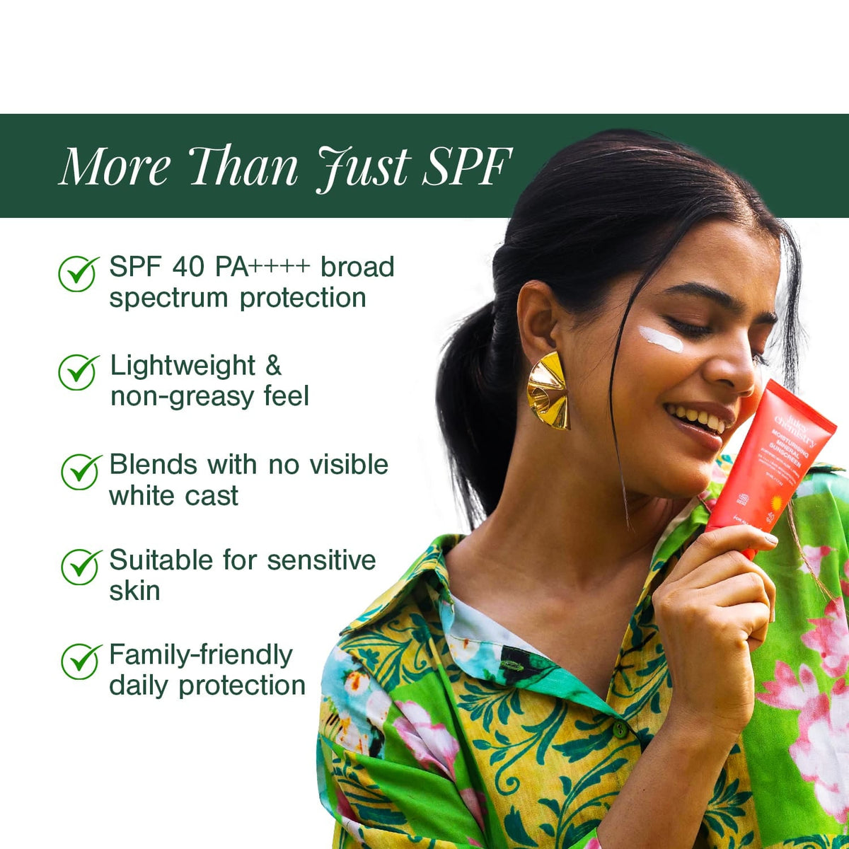 Moisturising Mineral Sunscreen" to "Mineral Sunscreen SPF 40 — Certified Organic