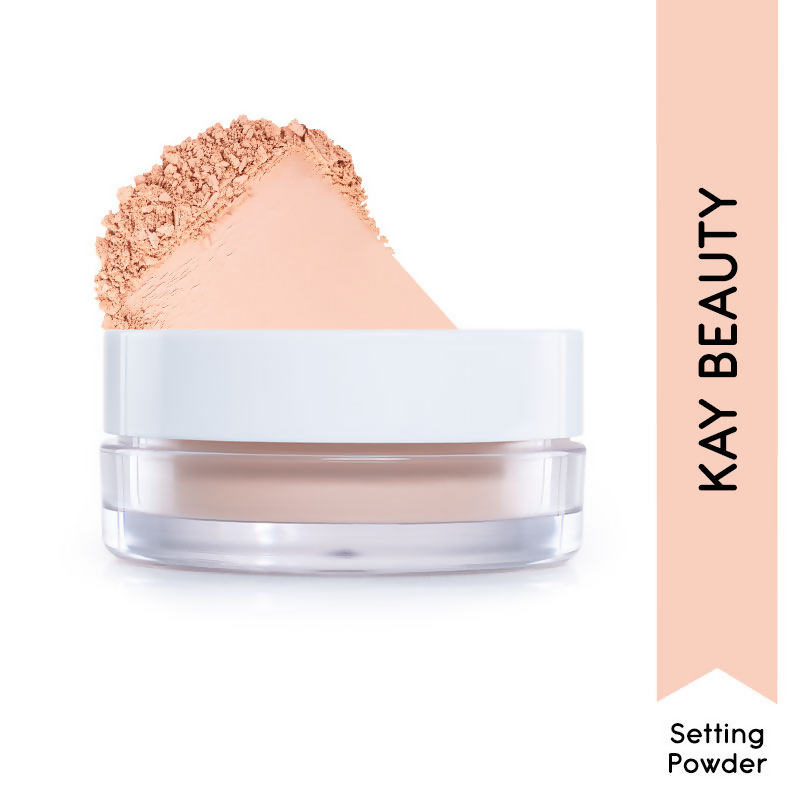 Kay Beauty By Katrina Kaif Matte HD Setting Loose Powder - Almond | Swadesiicart