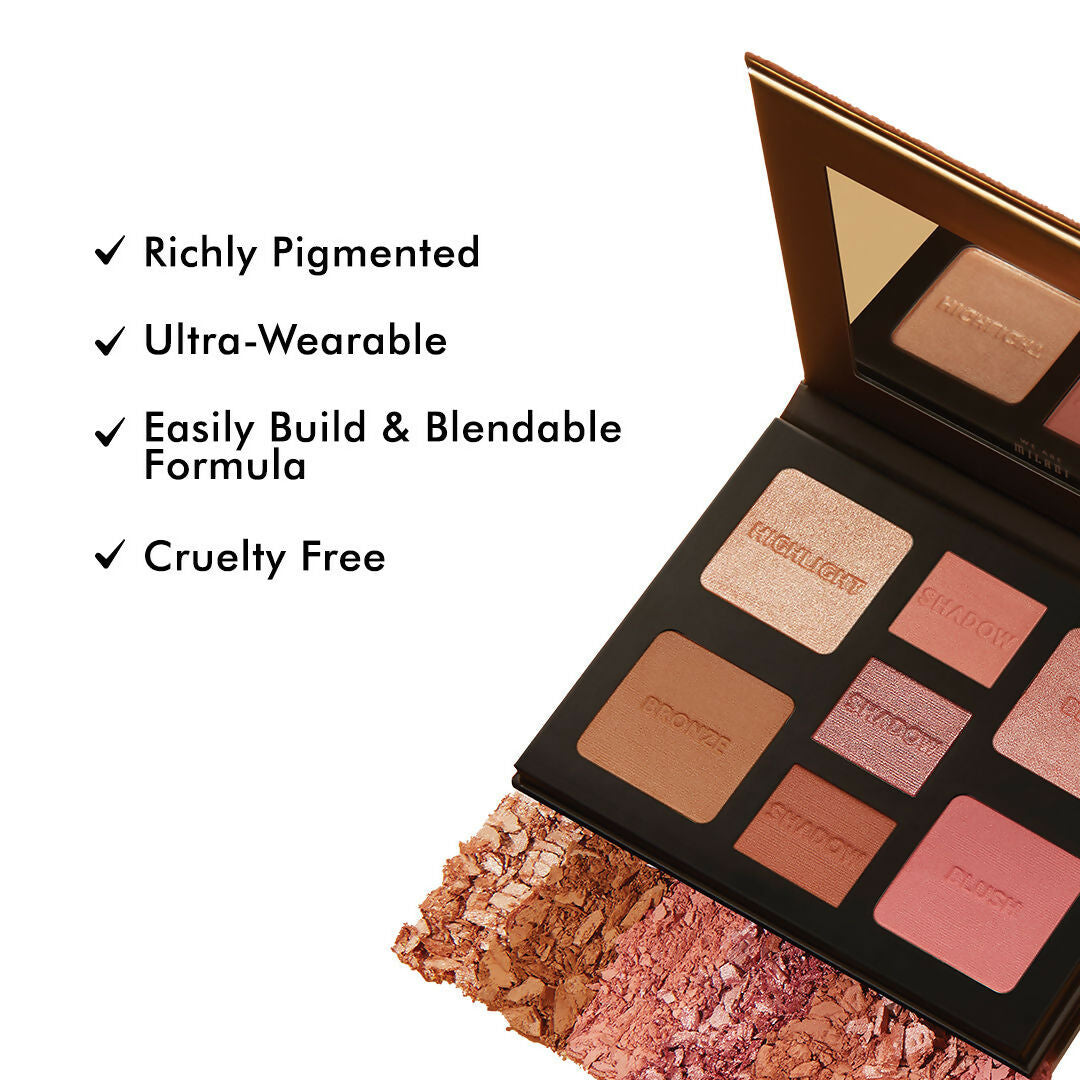 Milani All Inclusive Eye Cheek & Face Palette - Light to Medium | Swadesiicart