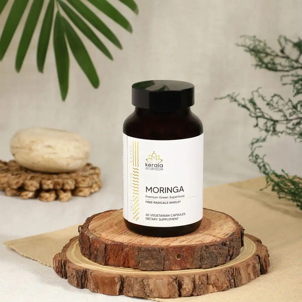 Moringa - A Superfood for Vitality and Wellness (60 Veg Capsules)