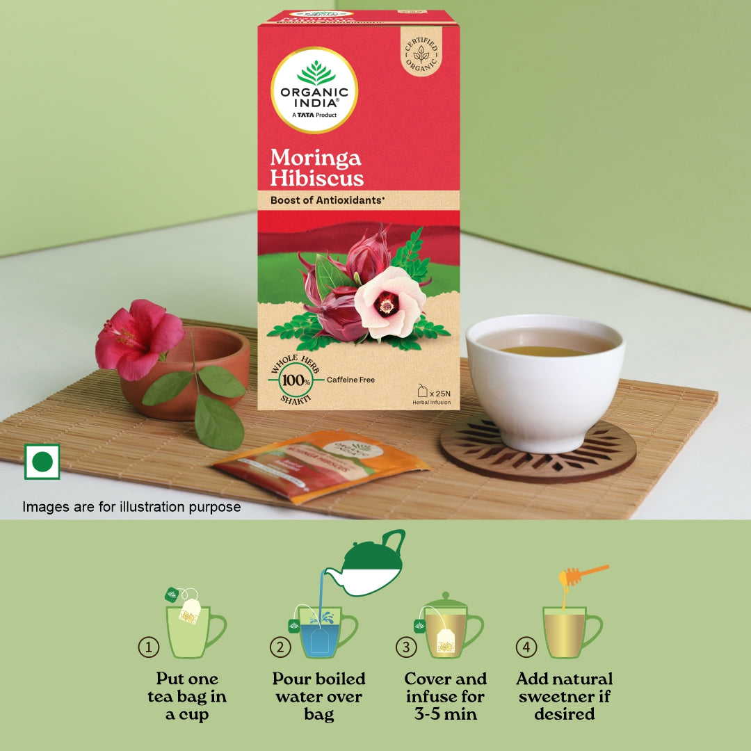 Moringa Hibiscus & Ashwagandha Capsules Combo